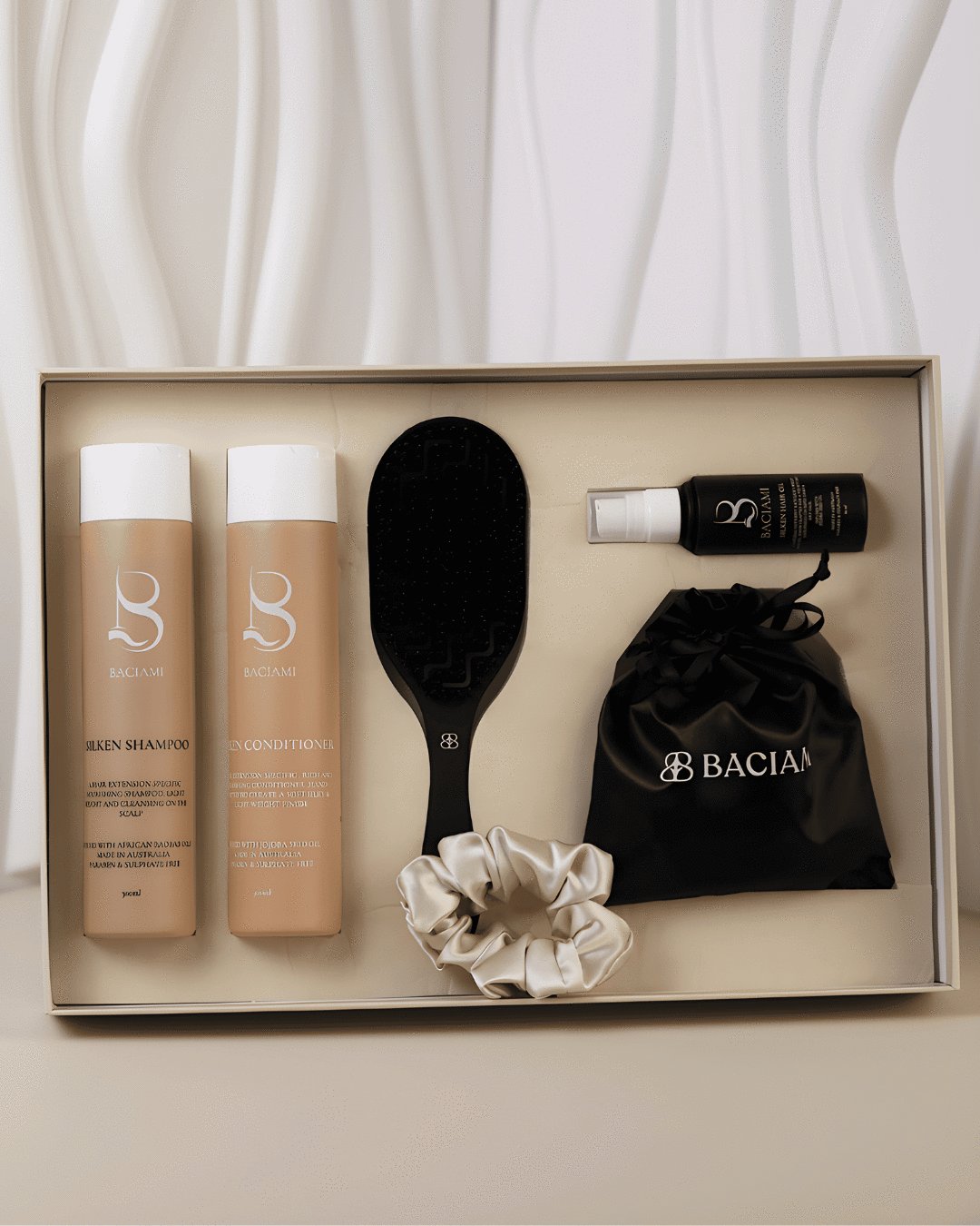 Silken Hair Extension Hair Care - Baciami® Hair Extensions